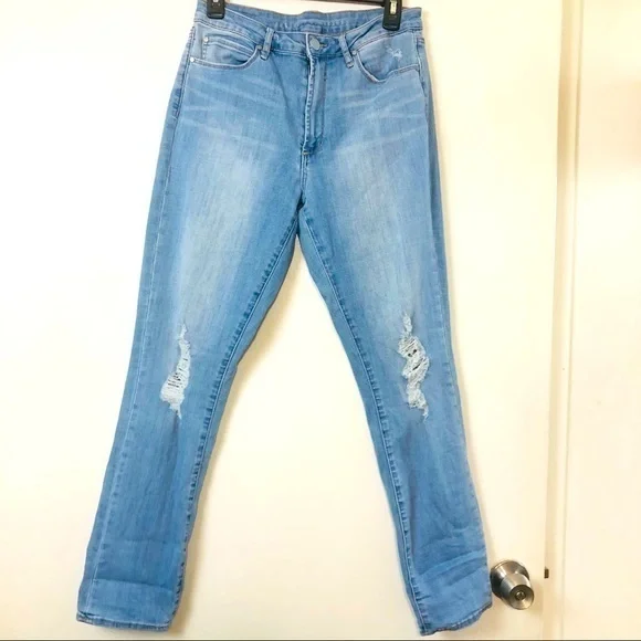 Articles of Society Light Wash Skinny Distressed Jeans/Denim- Size 28 - Picture 2 of 12